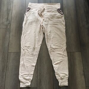 Aerie Cream Joggers